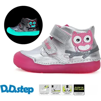 Dívčí obuv D.D.step dívčí obuv S066-42820 Barva: stříbrná, Velikost: 21