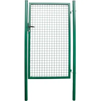 Příslušenství pro plot STREND Brana METALTEC ECO 1000x1200 mm, záhradná, zelená, ZN+PVC, RAL6005