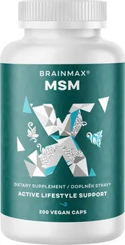 Kloubní výživa BrainMax MSM 200 cps.