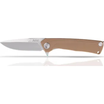 kapesní nůž ANV Knives Z100 BB - Stonewash, LINER LOCK, G10 - písková