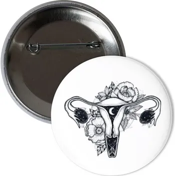 Odznáček s potiskem Děloha odznáček