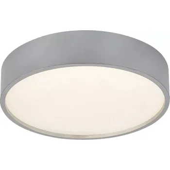 Rabalux 75010 LARCIA - LED stříbrné stropní svítidlo, Ø 28cm, 18W, 4000K, IP44 (Stříbrné stropní svítidlo vhodné do koupelny i chodbu)