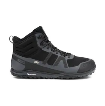 Pánská treková obuv XERO Scrambler mid II WP Black/Asphalt černá 46,5