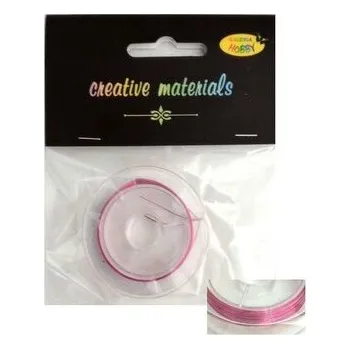 Set školních potřeb Drut miedziany 0.3mm 10 mb pink