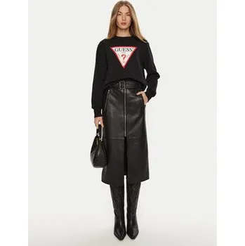 Dámská mikina Guess Mikina W2YQ16 KBA11 Černá Regular Fit XS