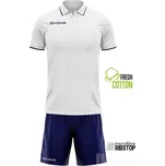 Komplet GIVOVA STREET, barva 0304 bílá - tmavě modrá, velikost 3XS