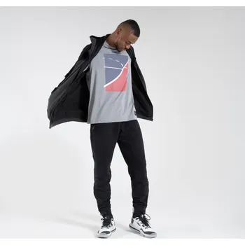 Pánská mikina TARMAK Pánská basketbalová mikina s kapucí J500 šedá M ŠEDÁ