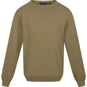 Pánský svetr REGATTA Pánský pletený svetr XL KAŠTANOVÁ