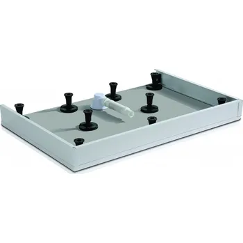 Sprchová vanička Panel k vaničce VENETS 100x10 cm čelní rovný bílý VANKLMPAN100