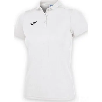 Pánské tričko Dámská polokošile JOMA HOBBY, barva bílá, velikost 2XS