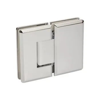 Dveřní pant do sauny (sklo/sklo), nerez matný