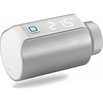 Centrální jednotka pro chytrou domácnost Homematic IP Termostatická hlavice Evo, stříbrná - HmIP-eTRV-E-S