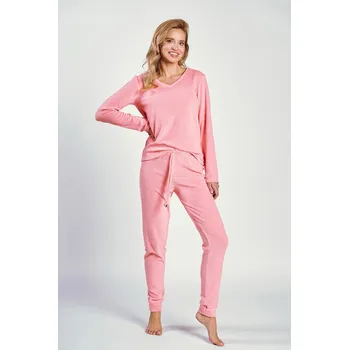 Pánské pyžamo Dámské pyžamo Ruth 3244 S-XL korál XL