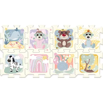 Puzzle TREFL Pěnové puzzle Děti a medvídek