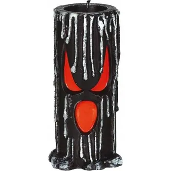 Svíčka Černá svíčka Guirca Halloween 15 cm
