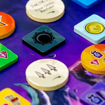 Příslušenství k deskovým hrám Breaking Games Dwellings Of Eldervale Wooden Tokens