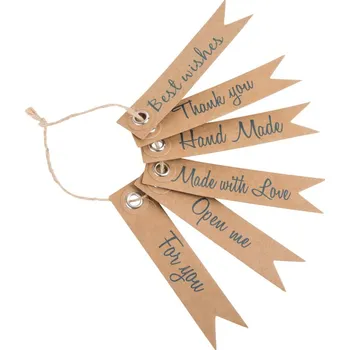 Dárková visačka small foot Citáty, jmenovky na dárky 30 ks, LE1287