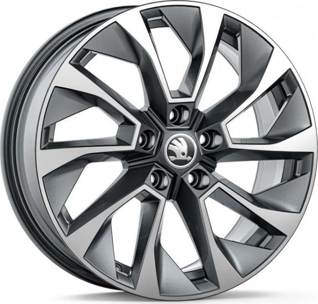 ŠKODA AUTO Aronia antracit 7x17 5x112 ET45 od 5 648 Kč - Zbozi.cz