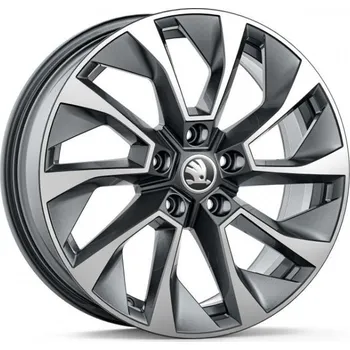 Alu kolo ŠKODA AUTO Aronia antracit 7x17 5x112 ET45