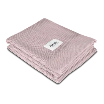 Kočárek LIONELO Bambusová deka Pink