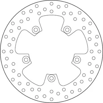 Brzdový kotouč Brzdový kotouč BREMBO 68B40768 fix DUCATI 999 R 2003-2007