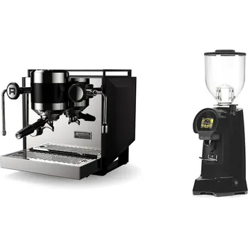Kávovar Rocket Espresso Bicocca, black + Eureka Helios 65, black
