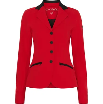 Jezdecké sako Catago Sako závodní Noble CATAGO, dámské, barbados cherry 48