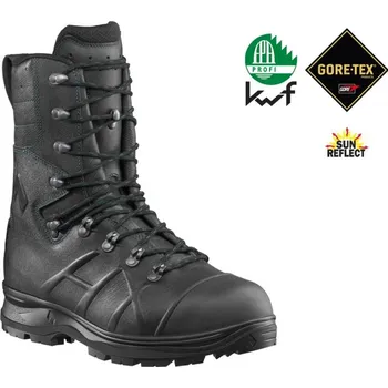 Pracovní obuv Protipořezová obuv Haix Protector Pro 2.0 (IT-602019) (Protipořezové lesnické boty Haix Protector Pro 2.0 jsou komfortní 23 cm vysoké boty s ochrannou špicí jsou vyrobeny z 2,5-2,7 mm silné usně.)