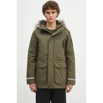 Bunda Helly Hansen pánská, zelená barva, přechodná 53630 77X, vel. M