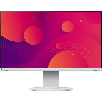 Monitor EIZO MT 24" EV2460-WT FlexScan, IPS, 1920x1080, 250nit, 1000:1 5ms, DisplayPort, DVI-D, HDMI, D-sub, USB, Repro, Bílá