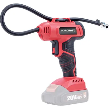 Kompresor AKU kompresor, 10,3bar, 20V, LED světlo, ShareSYS, WORCRAFT CAC-S20LiG