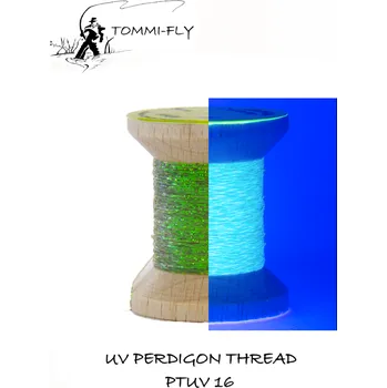 Tommi-Fly Nit UV Perdigon Thread Olive