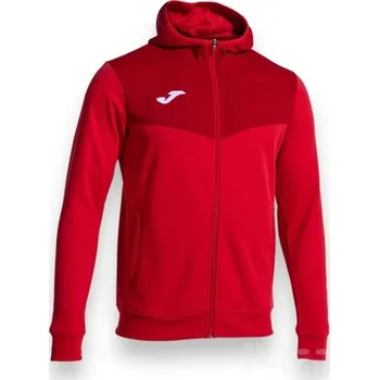 Pánská mikina Mikina JOMA CAMPUS STREET, barva červená, velikost 2XL