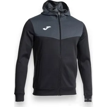 Pánská mikina Mikina JOMA CAMPUS STREET, barva černá, velikost S