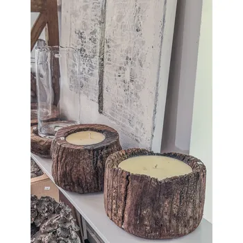 Svícen Svícen v teakové míse