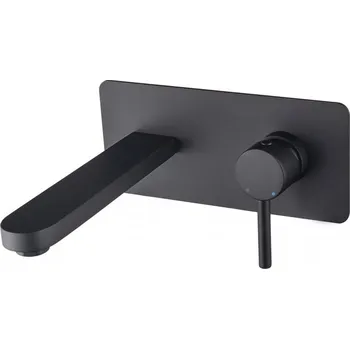 Vodovodní baterie Baterie DECCO umyvadlová podomítková černá BABUDSCZ