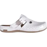 Dámské pantofle LEONS CRURA 37 Bílá, Hnědá