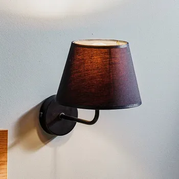 Lampička Luminex Nástěnné světlo Soho, kuželové, černé/zlaté černá, zlatá 1 x 60 W - Doprava zdarma