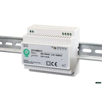 spínaný zdroj Napájecí zdroj POS DIN100W12, 12V, 8,3A 100W IP20 (spínaný napěťový zdroj AC/DC)