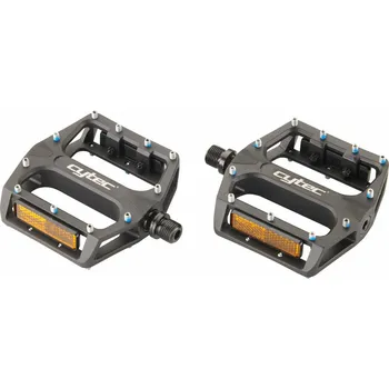 Komponent pro jízdní kolo Cytec Flat Alu cyklo pedál - 0 - černá - one-size