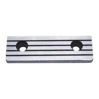 Svěrák Rýhovaná vložka čelistí strojních svěráků-rovná 125 CSN 243164.2