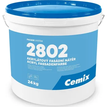 Penetrace Cemix AKRYLÁTOVÝ FASÁDNÍ NÁTĚR 8 kg 2802 - příplatkové odstíny 2