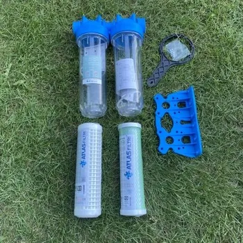 vodní filtr Atlas Filtri Set 10" filtru SENIOR DUO 1" na nečistoty, zápach a chlór