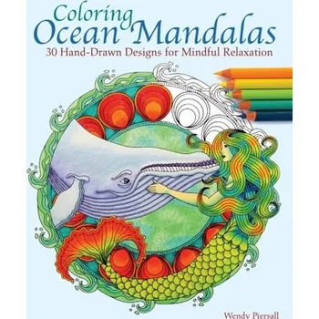 Osobní rozvoj Coloring Ocean Mandalas - Piersall, Wendy