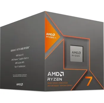Procesor CPU AMD RYZEN 7 8700G, 8-core, až 5.1GHz, 24MB cache, 65W, AMD Radeon 780M Graphics, socket AM5, BOX