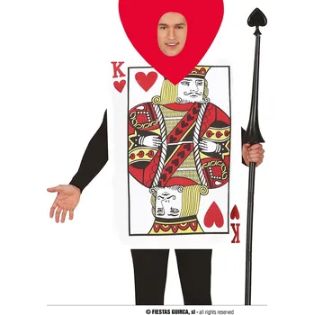 Karnevalový doplněk Guirca Kopí s bodcem ve tvaru srdce 140 cm