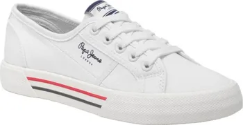 Dámské tenisky Pepe Jeans Brady Basic W PLS31287 bílé