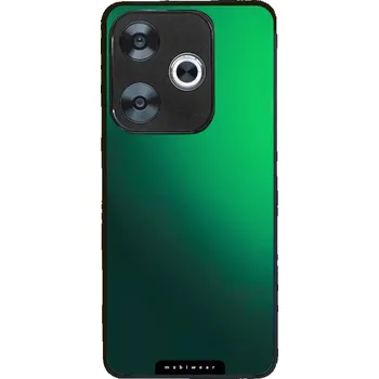 Pouzdro na mobilní telefon Lesklý kryt Mobiwear Glossy - Xiaomi Poco F6 5G - G061G Zelený odstín (Prémiové lesklé pouzdro, obal, kryt Mobiwear Glossy na mobil Xiaomi Poco F6 5G - G061G Zelený odstín, materiál Plast + TPU silikon - krytí po všech stranách, neošoupatelný potisk, tenk