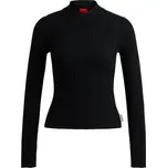 Dámský svetr HUGO 50518311 černý Velikost: M