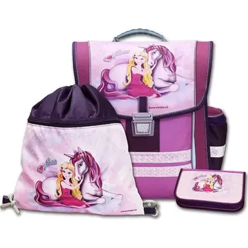 Školní batoh EMIPO Školní aktovkový set Pegas set 3v1